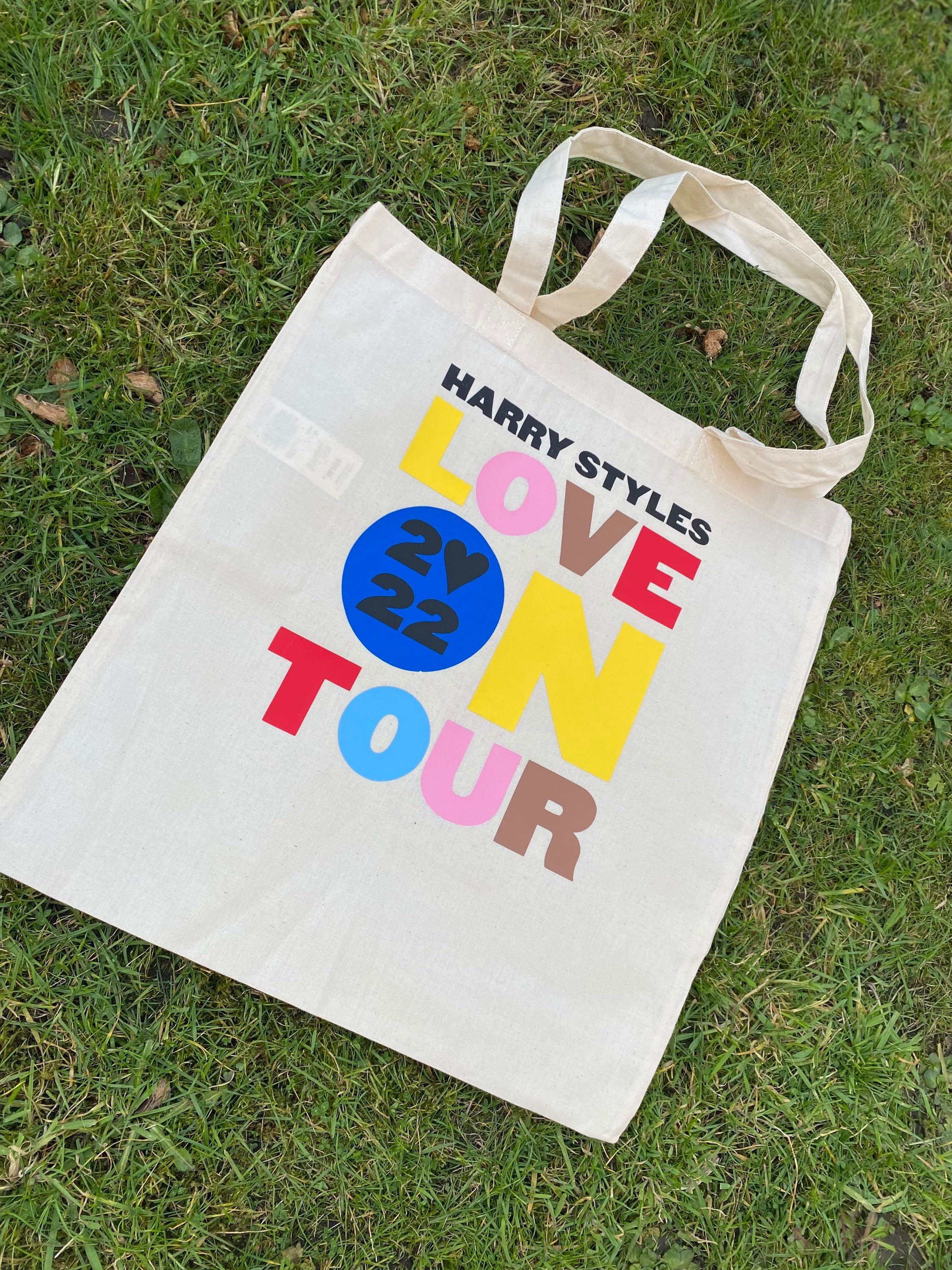 (RESERVED) Harry Styles Bunny Love On Tour popular Tote Bag