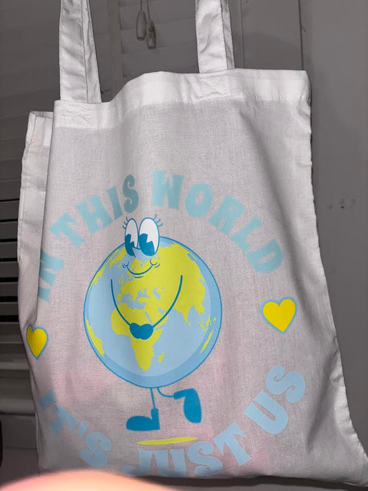 It's Just Us Tote Bag