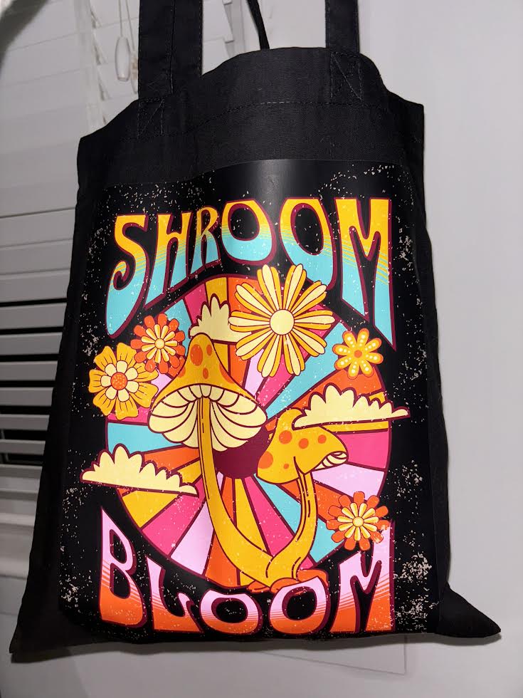 Shroom Bloom Mushroom Tote Bag