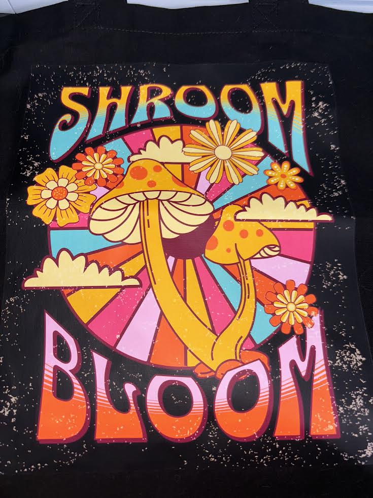 Shroom Bloom Mushroom Tote Bag