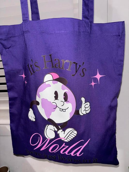 It's Harry's World Tote Bag