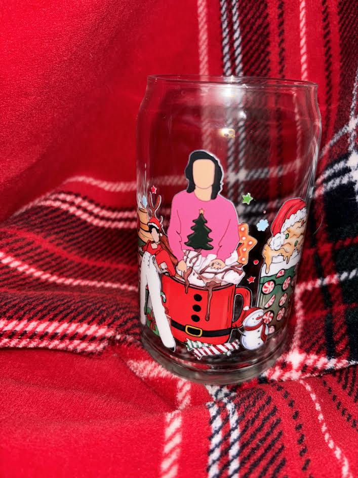 Harry Christmas Coffee Cups Glass Can