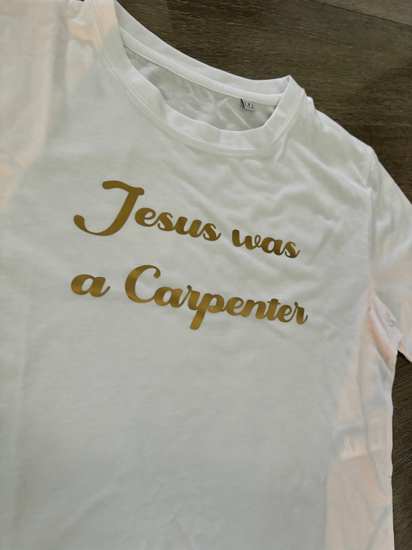 Jesus was a Carpenter Crop Top