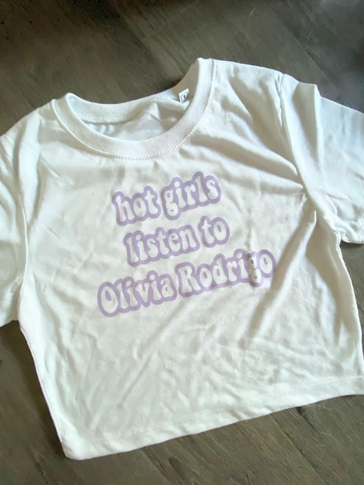 Hot Girls Listen To Olivia Rodrigo Baby Tee