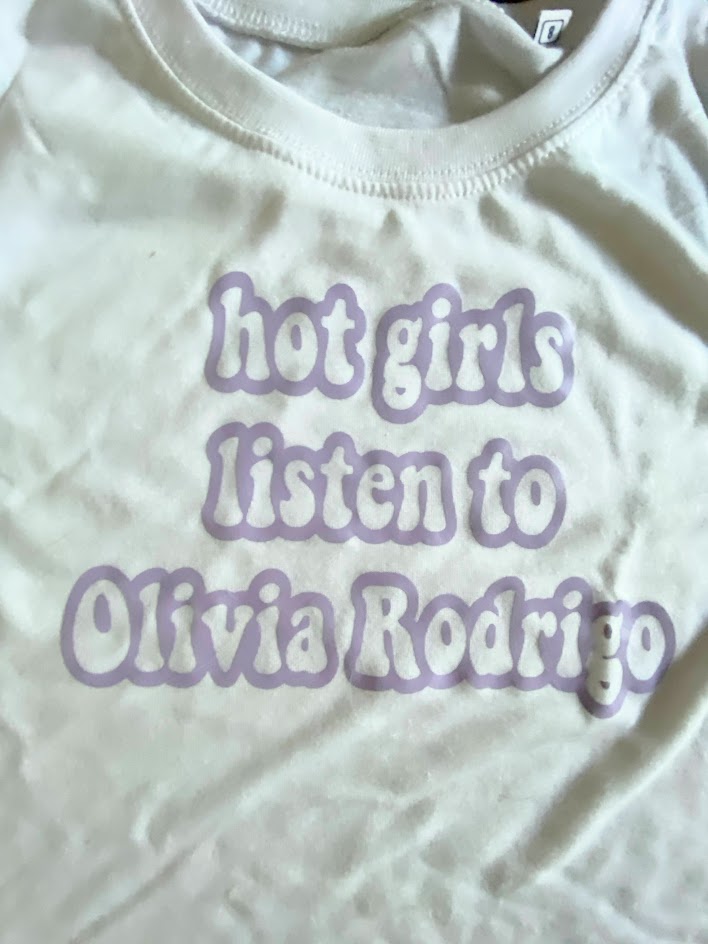 Hot Girls Listen To Olivia Rodrigo Baby Tee