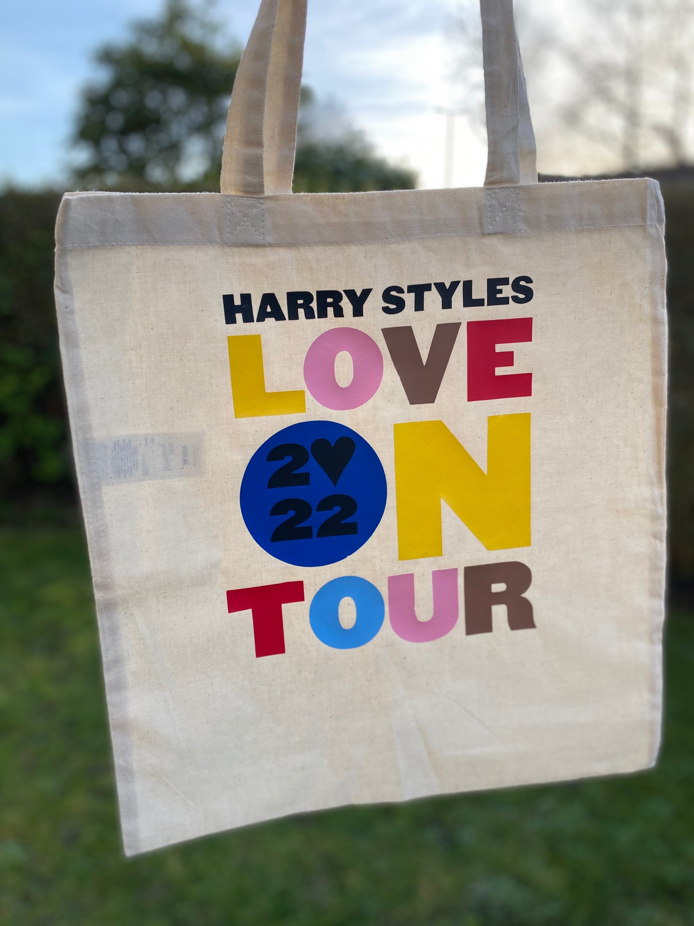 Harry Styles Love on Tour Tote Bag HSLOT Concert Exclusive NEW popular