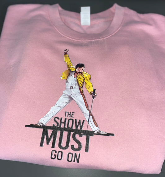 The Show Must Go On Queen Crewneck Sweatshirt